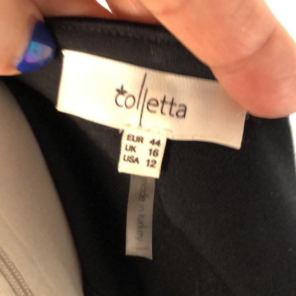 Collarless Knit Blazer - Picture 9 of 10